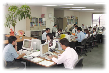 海外事業部の様子